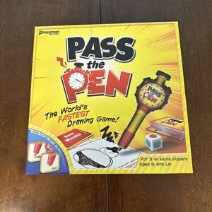 Pass The Pen Game Worlds Fastest Drawing Game Family Pressman 2017 Complete NIB